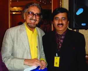 Dr Deepak K Jumani with Ad Guru Alyque Padamsee