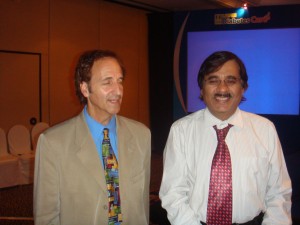 Dr Robert  Shanton of Joslin USA with Dr Deepak K Jumani