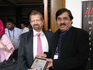 DR Jerome Goldstein of Philadelpia University and Dr Deepak K Jumani