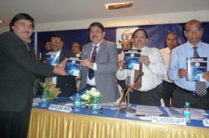 Release of MAHIMA the Bulletin of Indian Medical Association Maharashtra State at Mumbai on International Women's Day. Dr Deepak Jumani is the Editor and Renowned Endocrinologist  Dr Shashank Joshi is the Guest Editor.