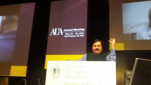 Dr Deepak Jumani giving a talk on Infertility & SD